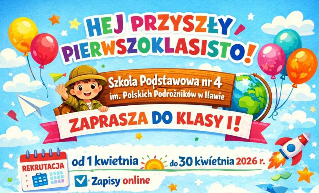 Hej Przyszły Pierwszoklasisto!